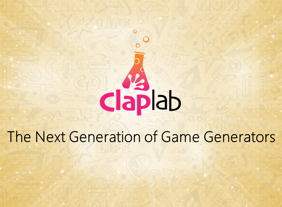 לוגו מחולל המשחקים ClapLab יצירת משחקים און ליין