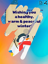 Winter Greeting Card