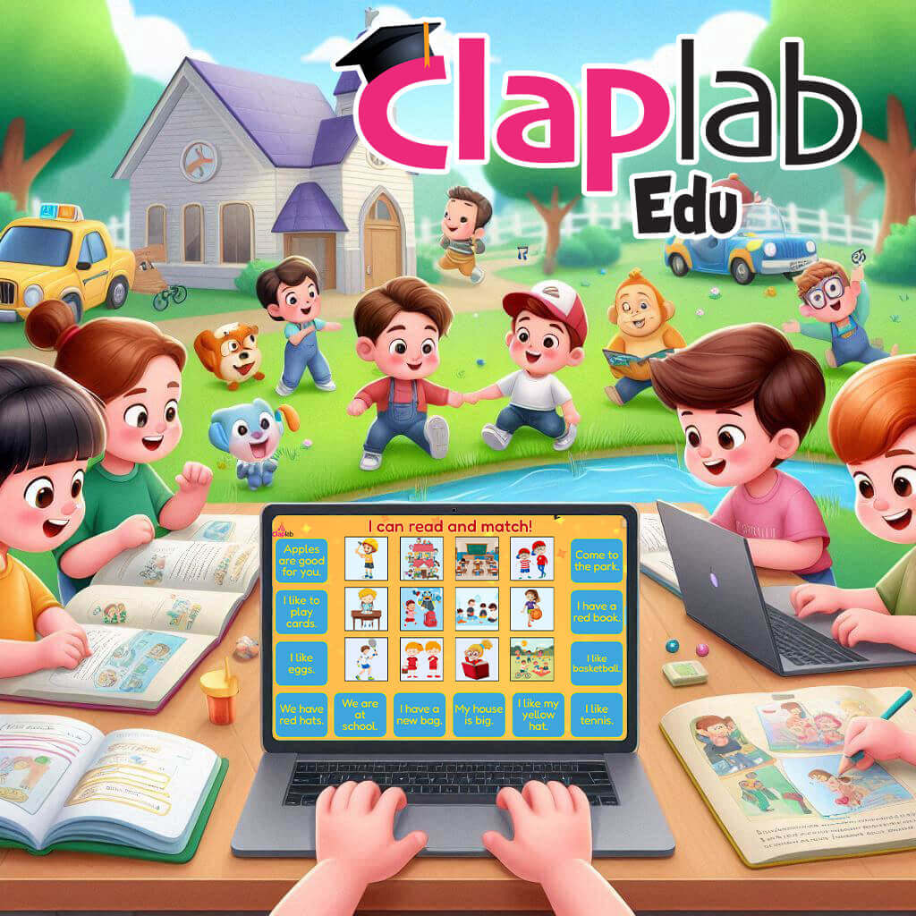 לימוד אנגלית באמצעות משחקים - ClapLab Edu - לומדים חכם