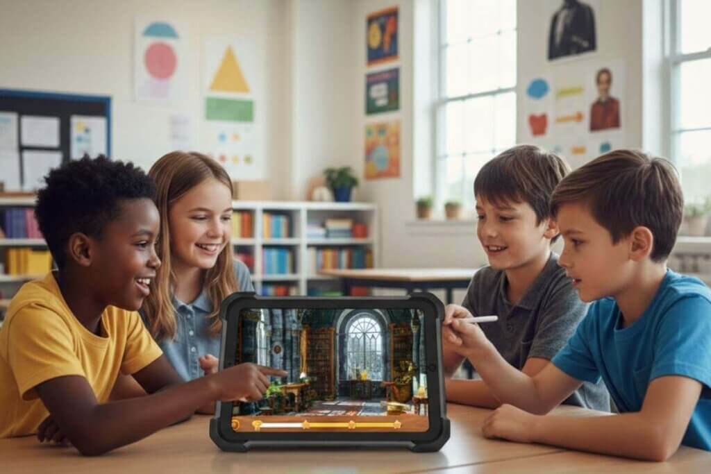 תמונה להמחשת חדר הבריחה הדיגיטלי בכיתה