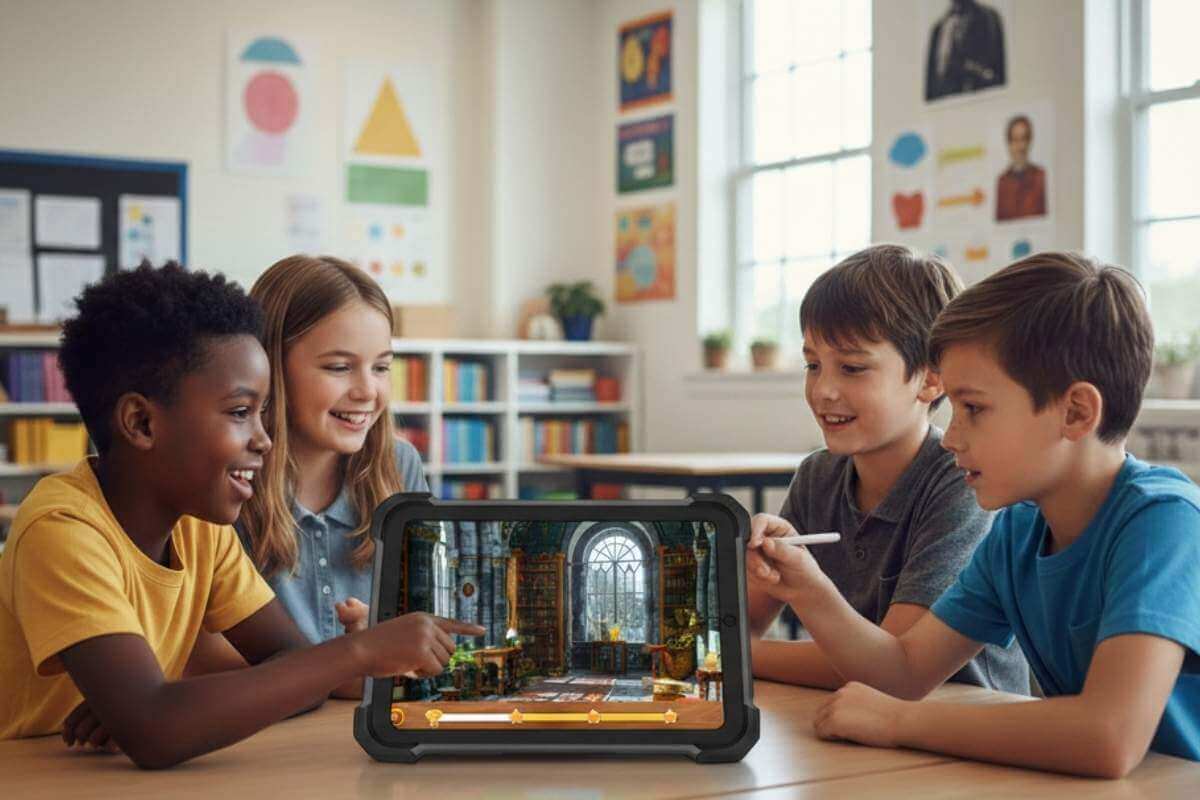 תמונה להמחשת חדר הבריחה הדיגיטלי בכיתה