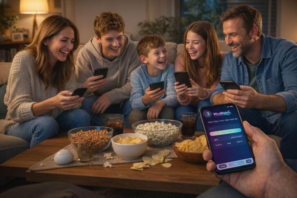 מתאים גם למשפחות - משחק גיבוש והיכרות קבוצתי