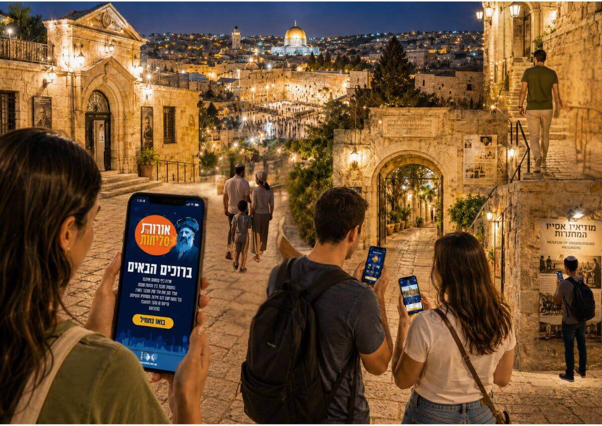 סיור דיגיטלי עצמאי בירושלים