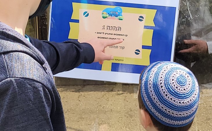 ניווט ישראל – משחק ניווט אינטראקטיבי – הפתעה בכל תחנה!